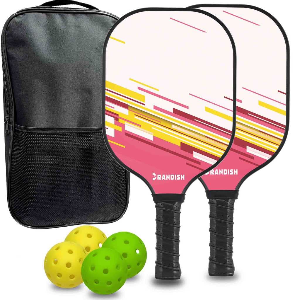 Raquete de pickleball pickleball fibra de vidro leve durável estudante masculino feminino treinamento de competição simp