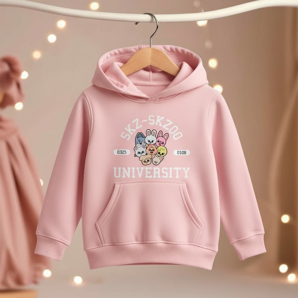 Blusa Moletom Infantil Stray Kids SKZ University