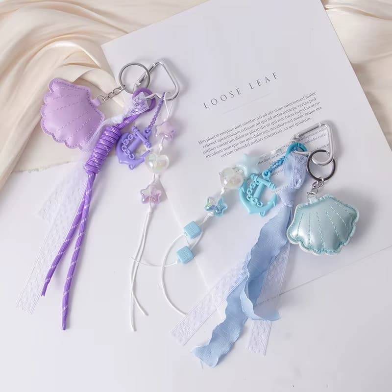 Pingente Laço Chaveiro Feminino criativo De Couro De Alta Qualidade Para Bolsas - C3000