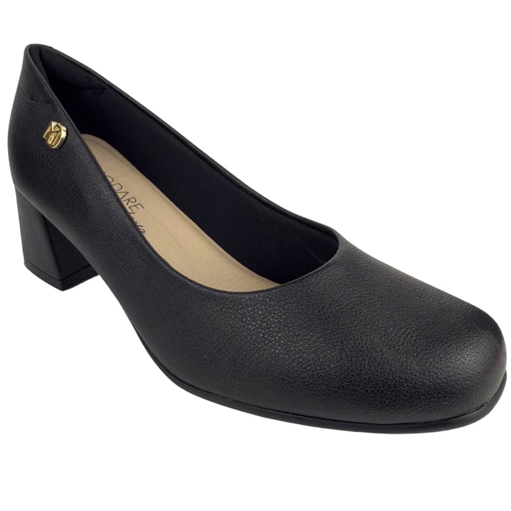 Sapato Modare Salto Grosso Conforto Trabalho Original