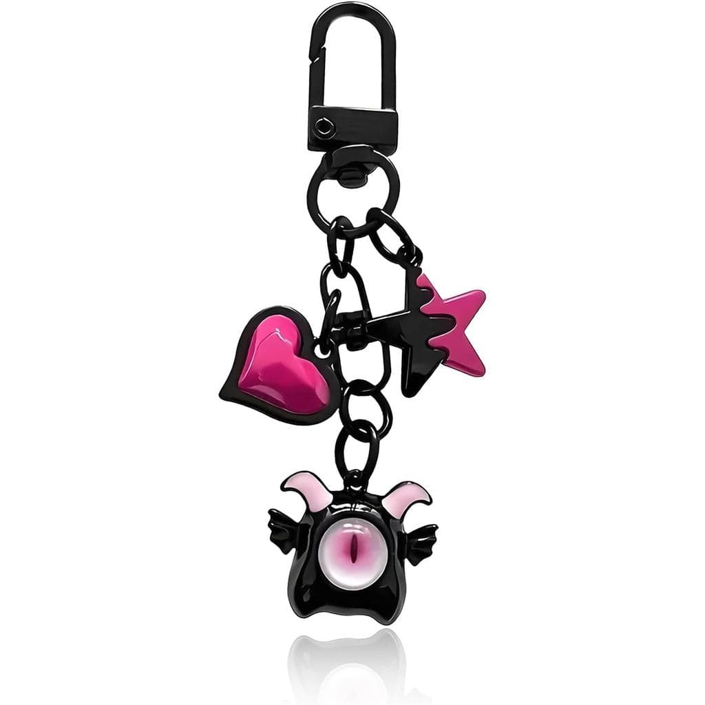 Halloween Chaveiro Goth Para Mulheres Saco De Terror Encantos Bolsas Mochila Bolsa Acessórios Presentes