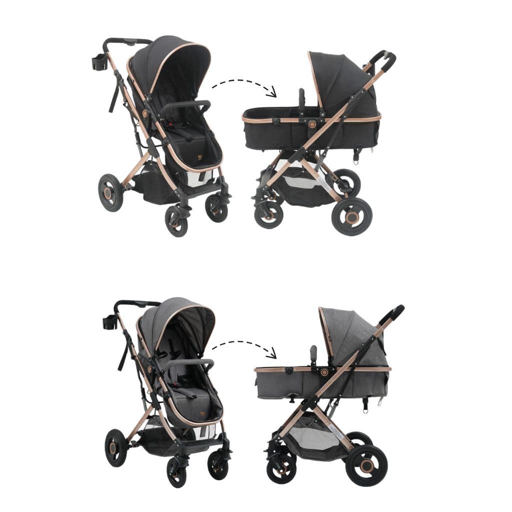 Carrinho Passeio Bebê Moisés Reversível Elysian Maxi Baby