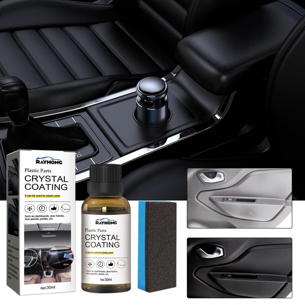 Hilimer Plástico Refurbished Plating Crystal Coating Agent Painel De Cera Auto Interior Carro Renovado Agente De Recauch