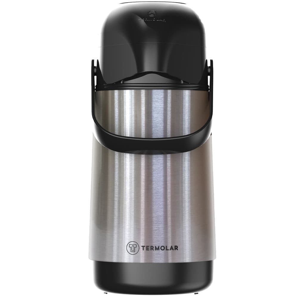 Garrafa de Café Térmica Termolar 500ml Feita em Inox com Ampola de Vidro