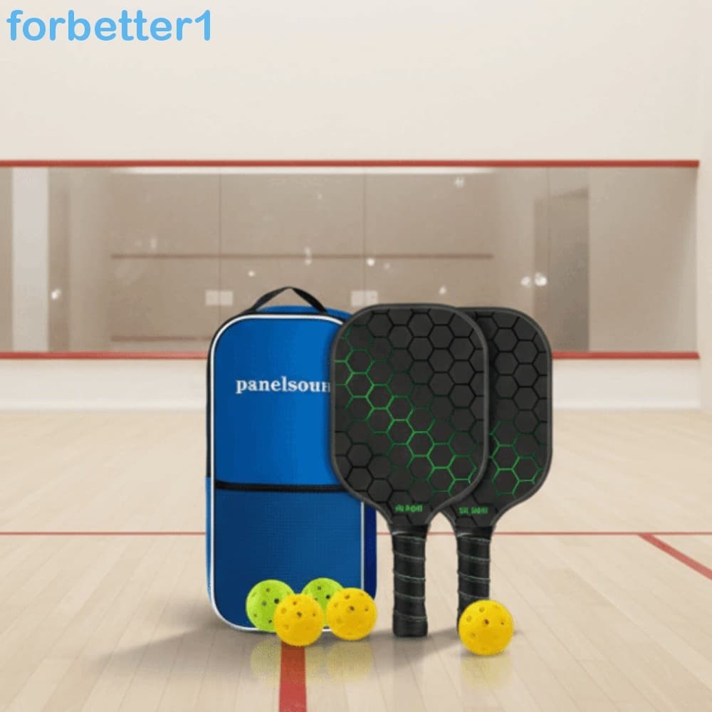 Forbetter Pickleball Paddle, Durable Honeycomb Core Pickleball Paddle, Fiber Surface