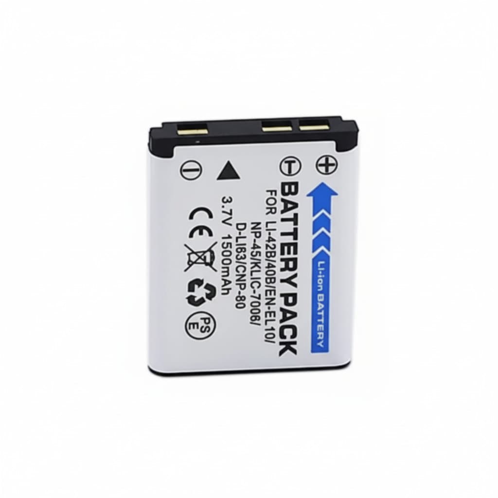 Bateria NP-40 1500mAh 3.7V para Olympus FE-150 – Reposição de Alta Performance