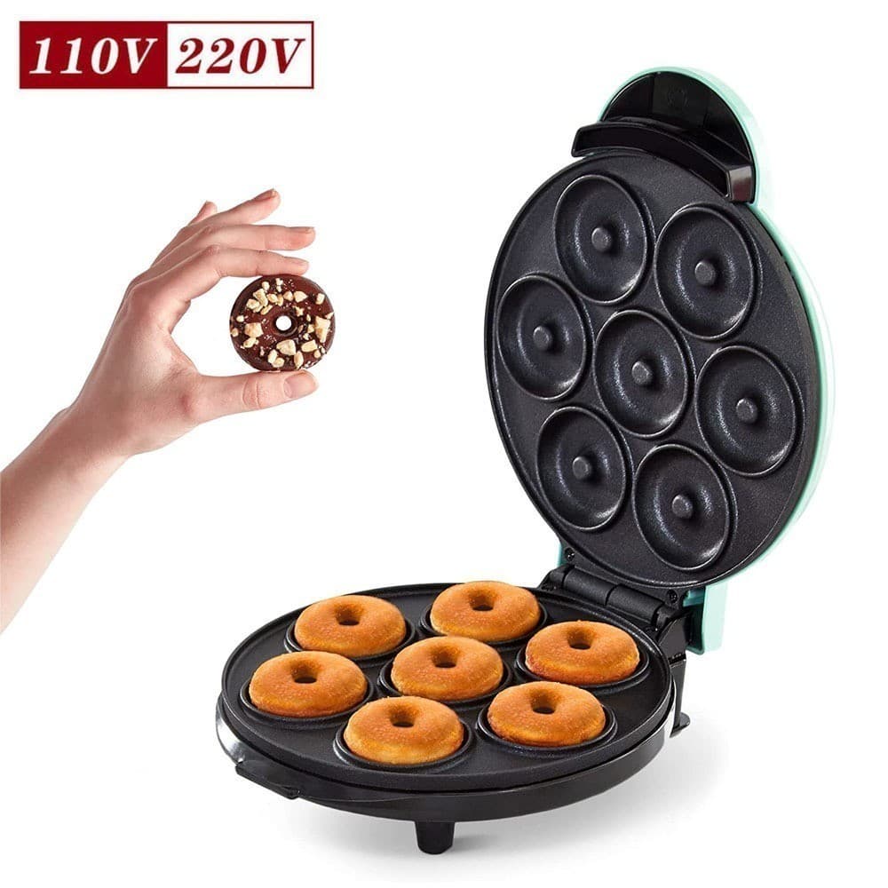 Máquina de donuts confeitaria de rosquinhas 220V e 110V - Volts Portátil Casa Cozinha
