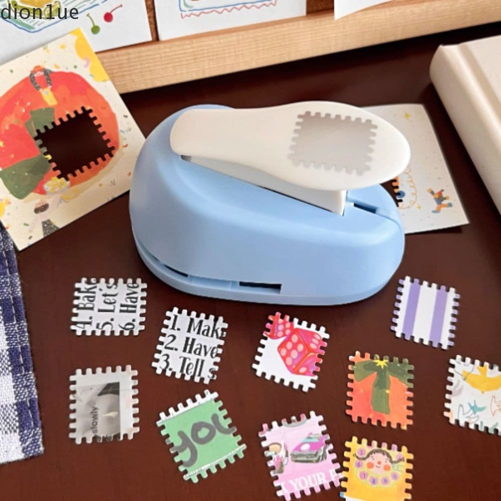 Perfurador De Borda De Carimbo DION1UE , Corte Em Relevo Artesanal | Gravador De Dentado Formato