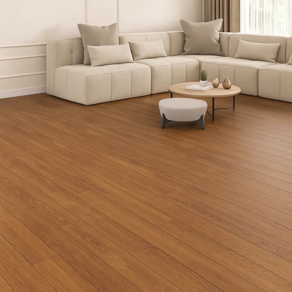 20 Placas Lisas de MDF 45x11cm Adesivo Dupla Face Revestimento Parede Piso Lavável