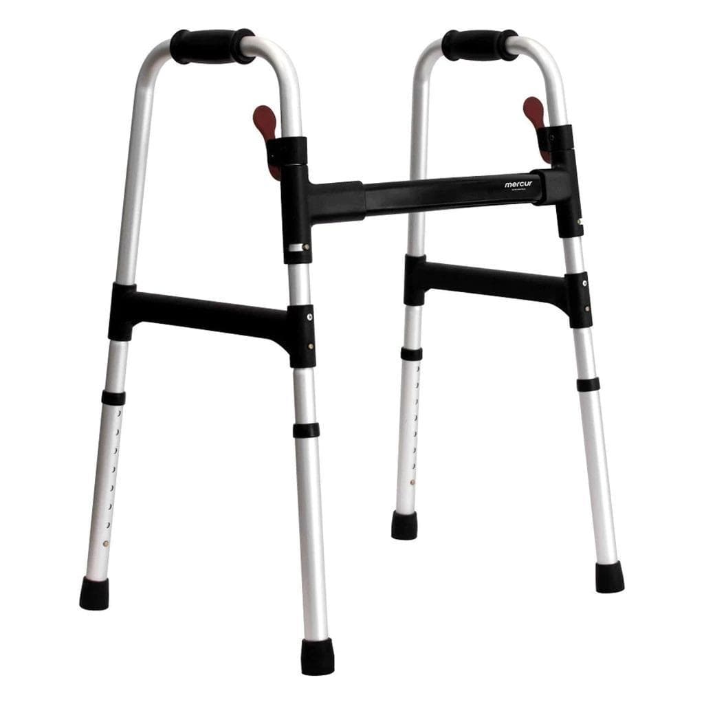 Andador para Idoso Fixo Adulto Ortopédico Geriátrico Desmontável Dobrável - Mercur