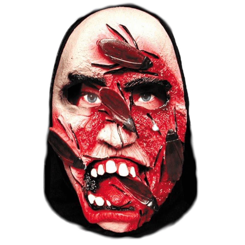 Máscara Zumbi Monstro Baratas Terror Fantasia Halloween Látex