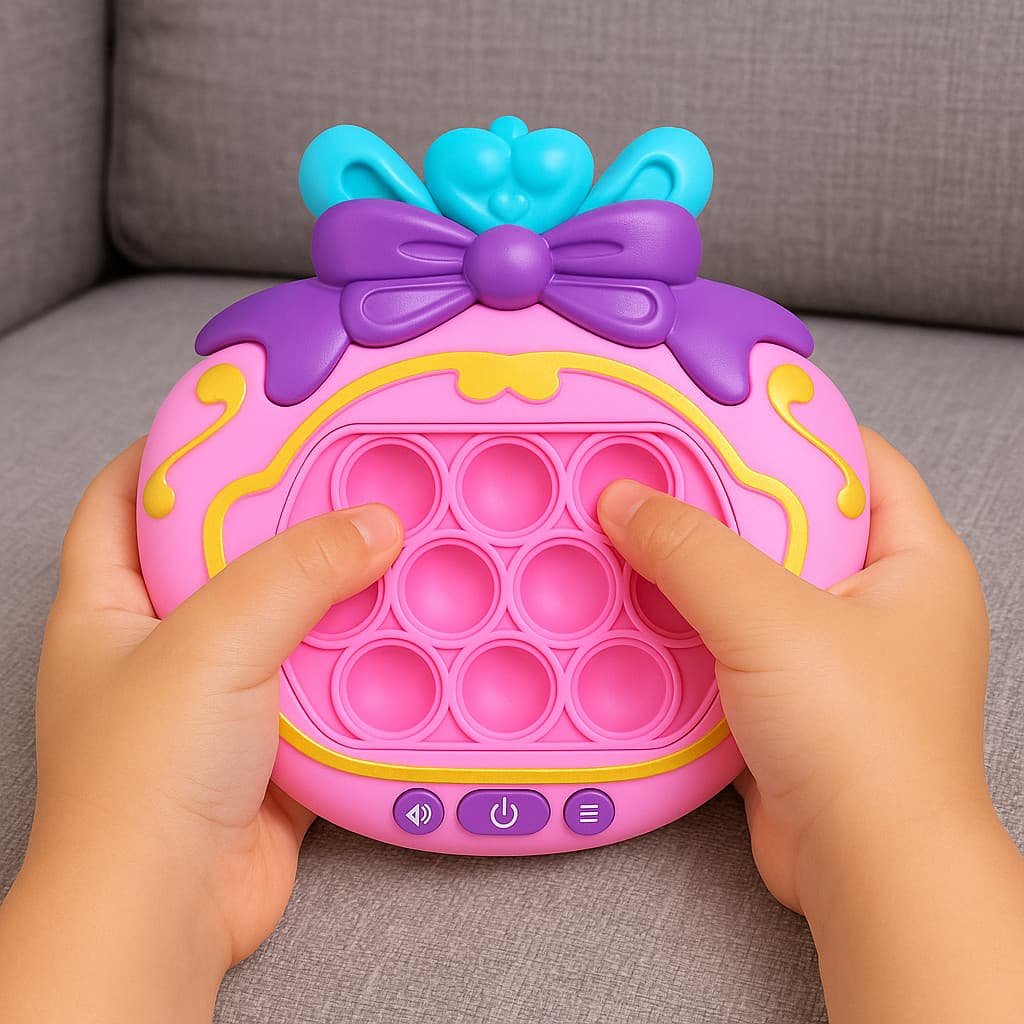 Pop It Eletrônico Brinquedo Interativo Sensorial Educativo Anti Estresse Crianças De Todas As Idades