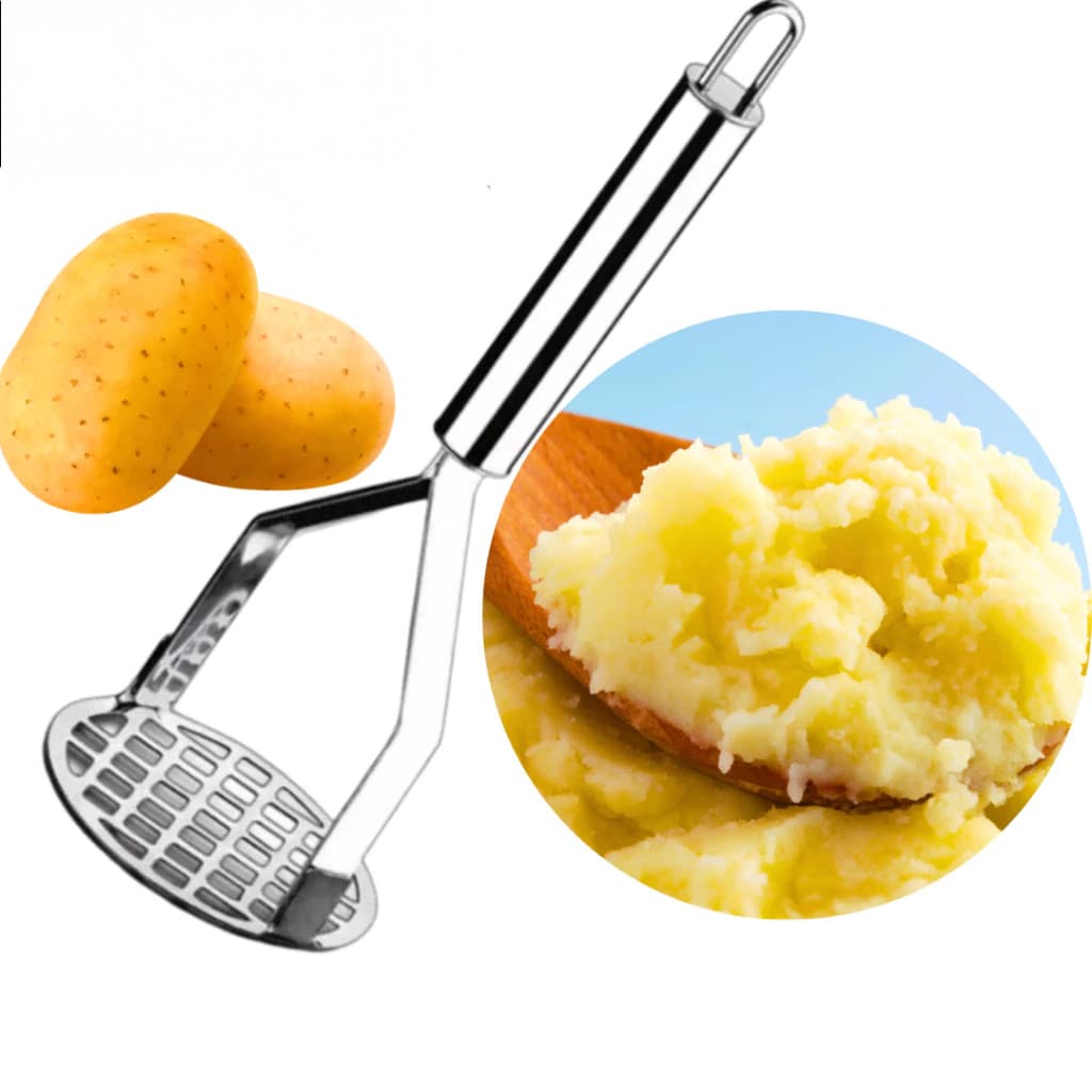 Amassador de Batata em aço Inox Redondo