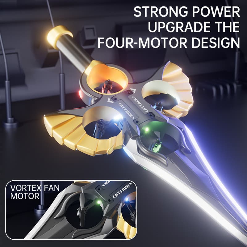 Nova Chegada De Controle Remoto Espada Voadora Brinquedo Drone Chalé da Stella