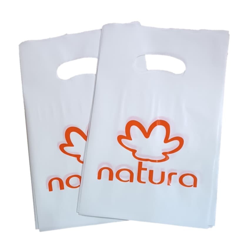 Sacola Com Logo Natura 20x30