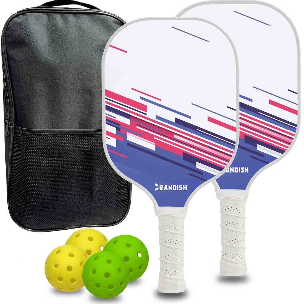 Raquete de pickleball pickleball fibra de vidro leve durável estudante masculino feminino treinamento de competição simp