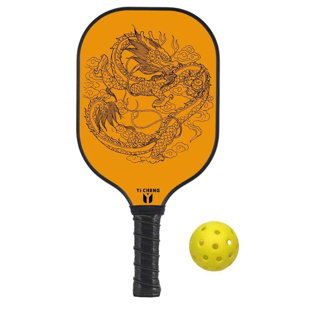 YiCHENG raquete picklebal picklebal fibra de vidro nacional na moda Ultra-leve masculino feminino raquete de treinamento