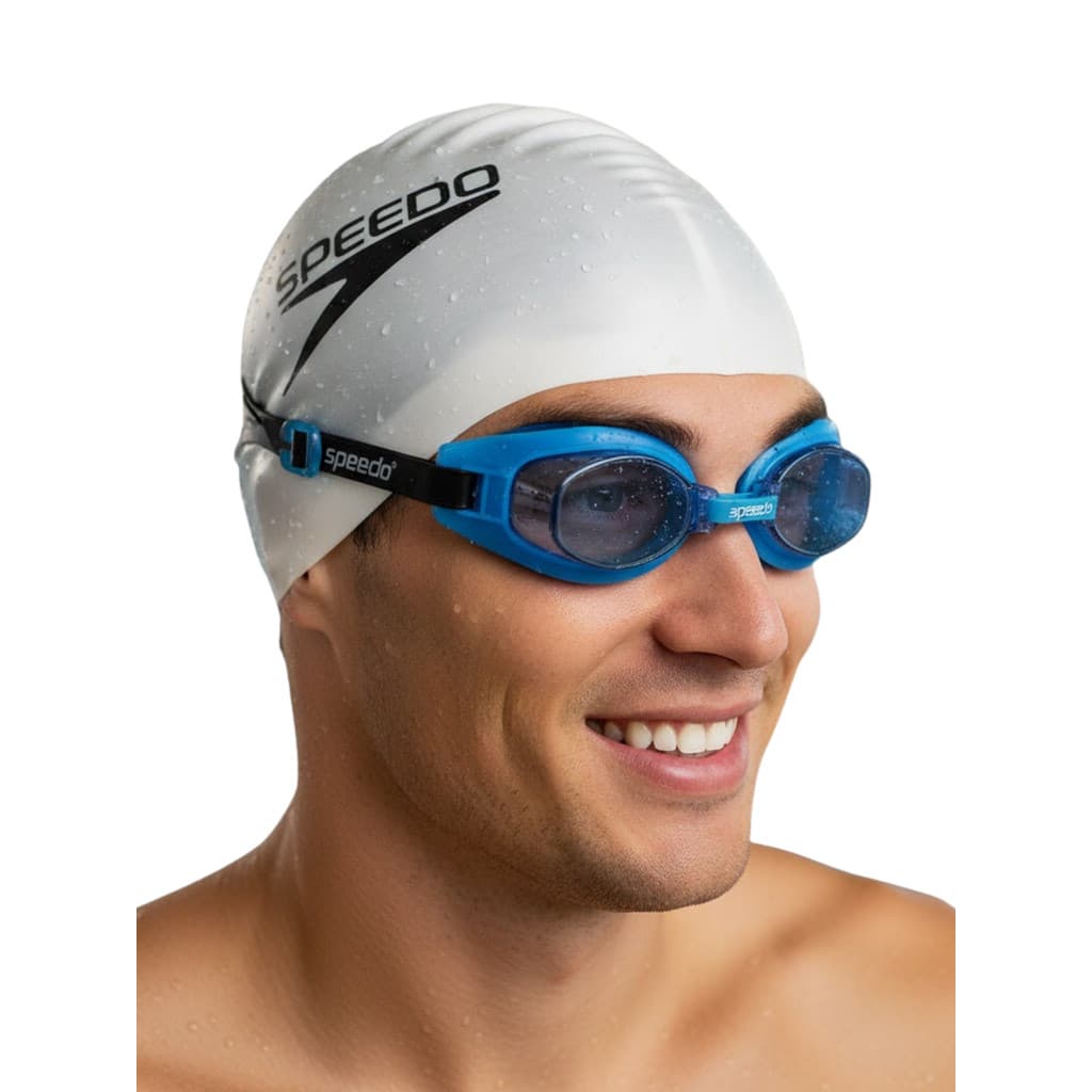 Óculos de Natação Speedo Swim Freestyle + Touca Silicone