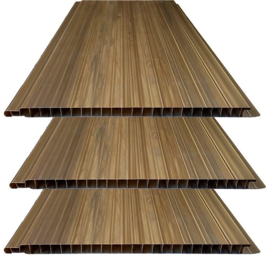 Kit 30M² Forro de PVC Plus 8mmX20cmX3m  Imbuia