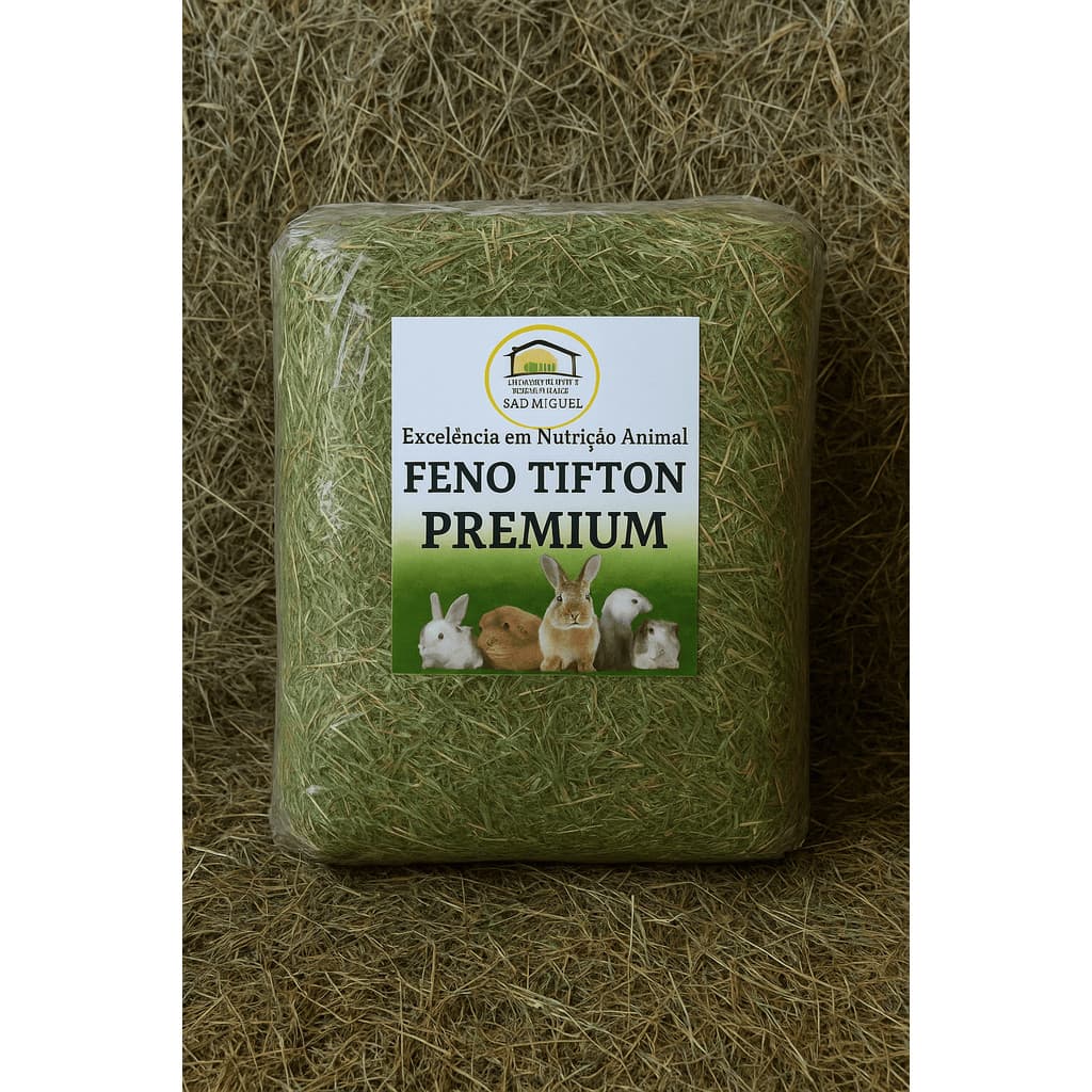 Feno Saborizado para porquinho da índia, Coelho e Roedores em Geral 500g