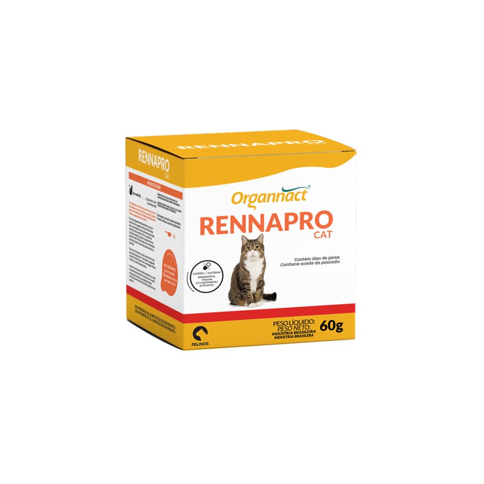 Rennapro Cat Suplemento Organnact 60g