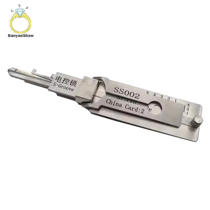 [BANY] Ferramenta 2 Em 1 Ferramentas SS002 Para Fechaduras Civis De Portas Domésticas Boas