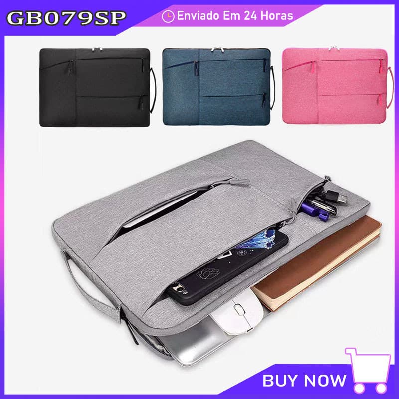 Capa Case Pasta Suitcase Notebook Para Apple Macbook À Prova D'Água Air Pro 13/15.6