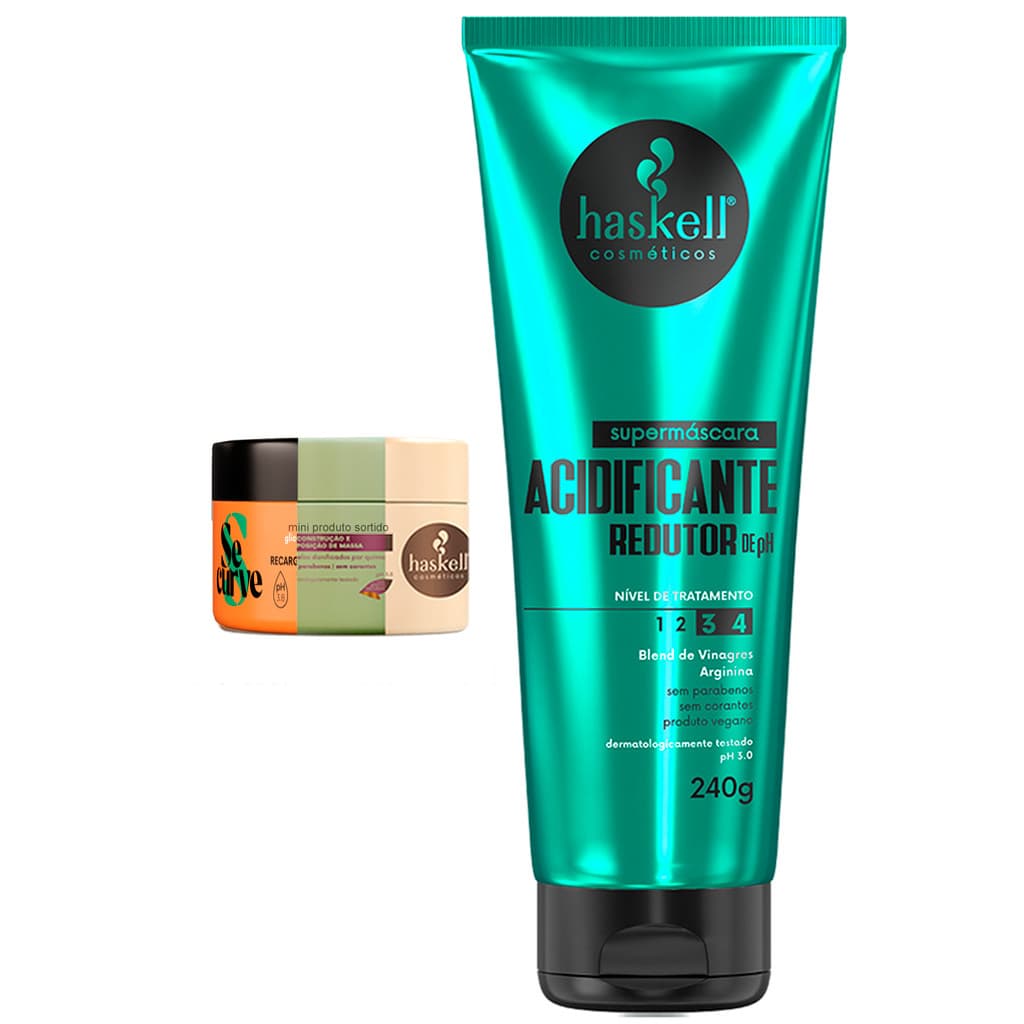 Haskell Supermáscara Acidificante Redutor de PH 240gr