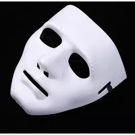 Máscara Jabbawockeez Dança Teatro Fantasia Branca