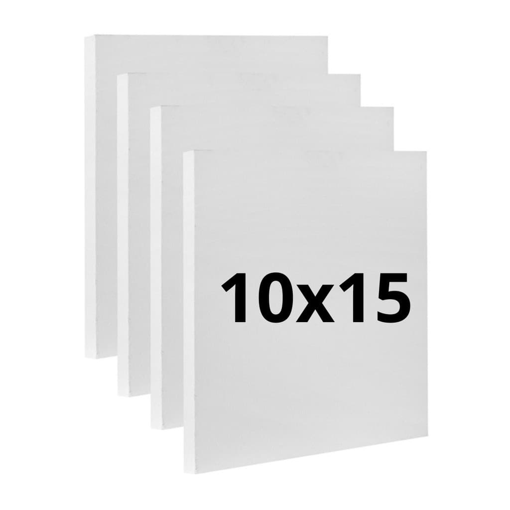 Kit 22 Telas Para Pintura 10x15 Para Tintas Óleo, Guache ou Acrílica