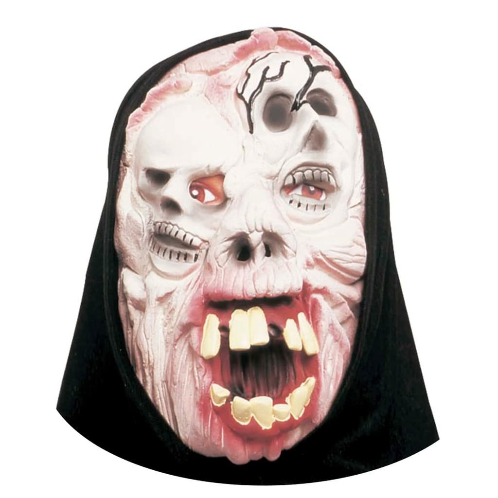 Máscara Zumbi Caveira Esqueleto Halloween - Látex