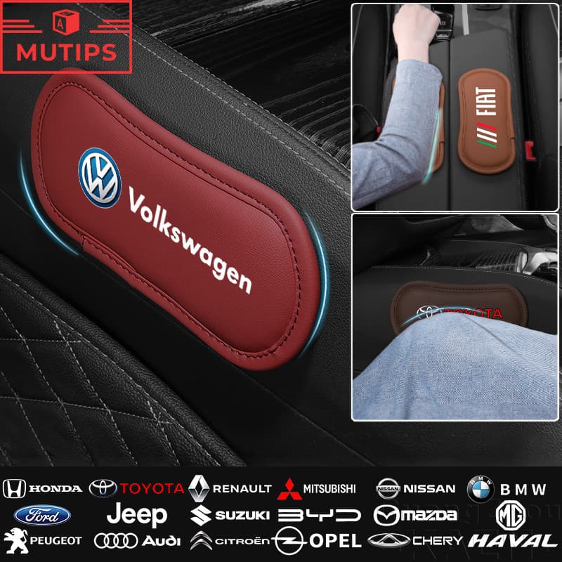 【MUTIPS】Almofada De Apoio Para Pernas De Carro , Joelho , Altura Do Cotovelo , Tapete De Couro Macio