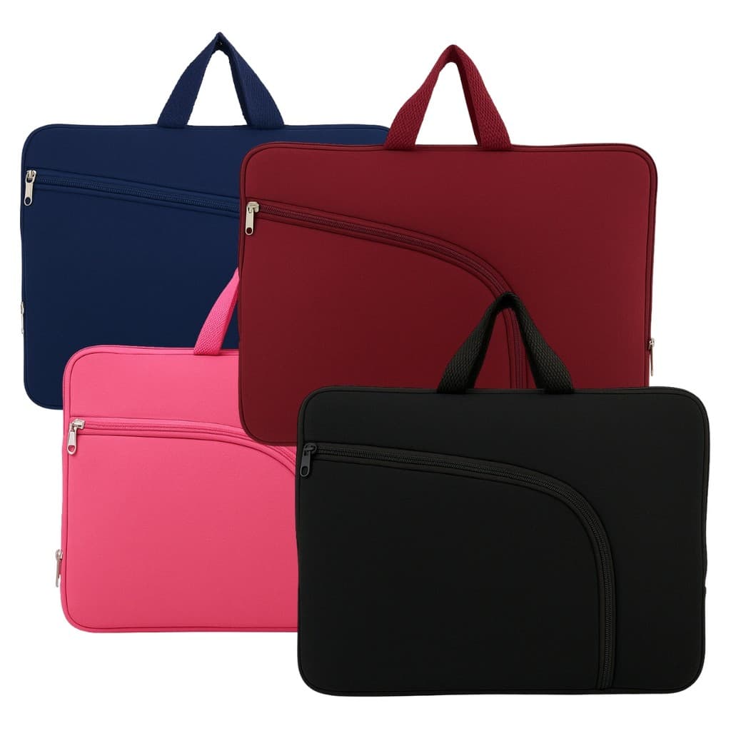 Bolsa Capa Case Notebook Resistente Alça Costura Perfeita 14.1 15.6 15 17 Polegadas P/Proteção