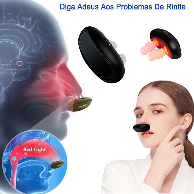Dispositivo Portátil Inteligente Infravermelho Relaxante Nasal Para Rinite Adequado Para Rinite Alérgica E Sinusite