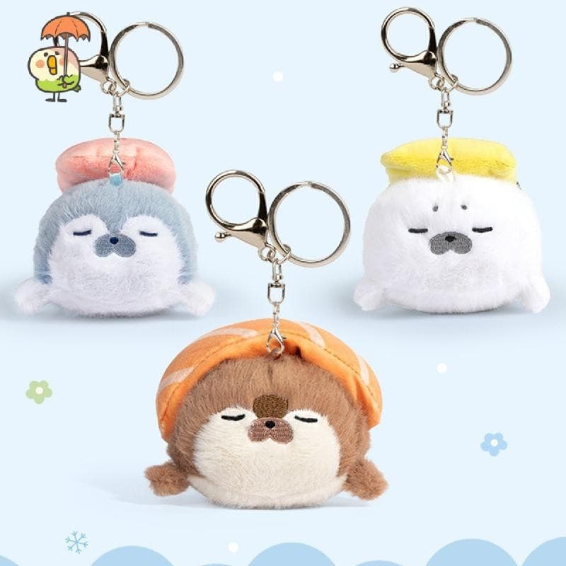 Boneca De Pelúcia , De Lontra Marinha , Chaveiro Requintado