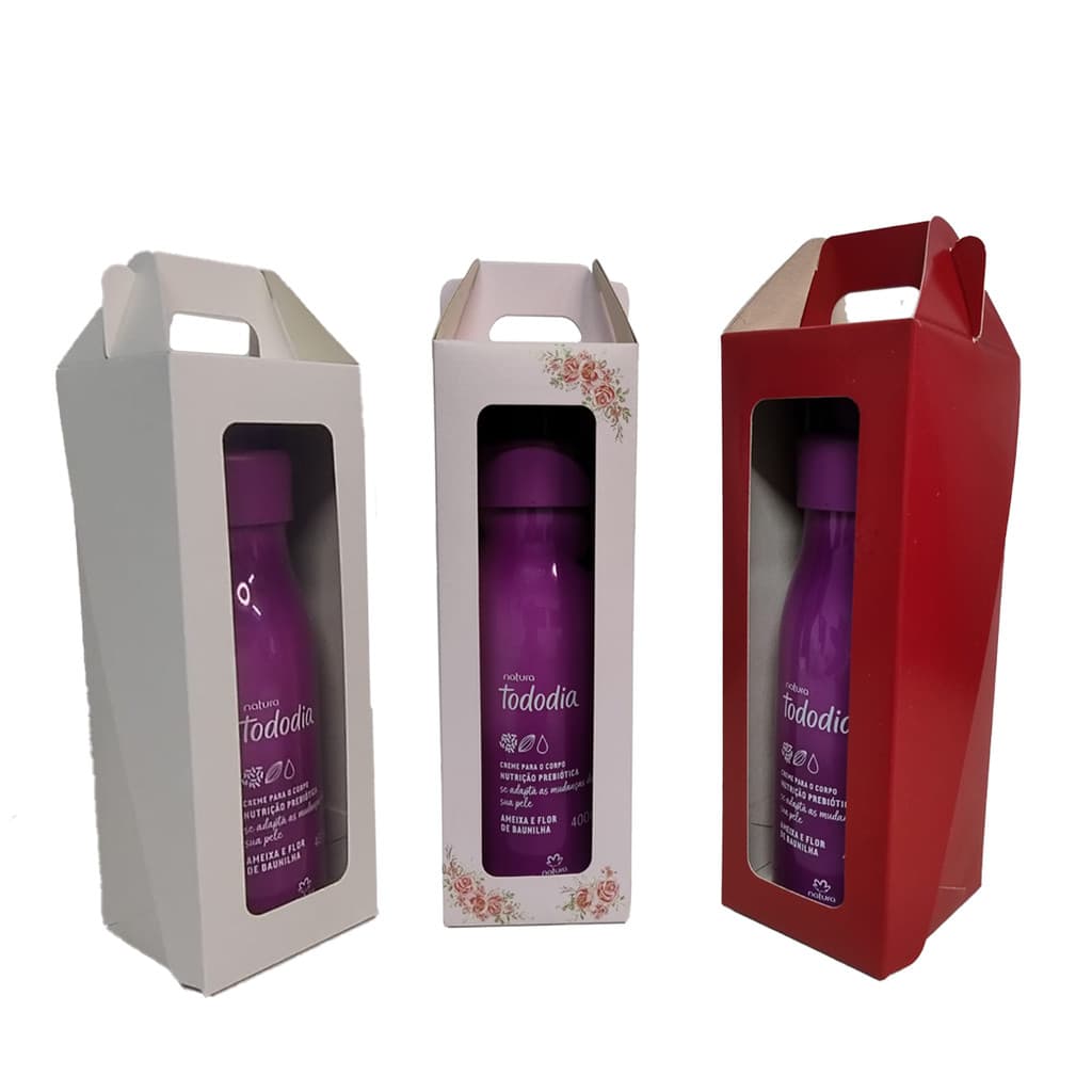 Caixa Presente Hidratante / Perfumes 7x7x20 cm