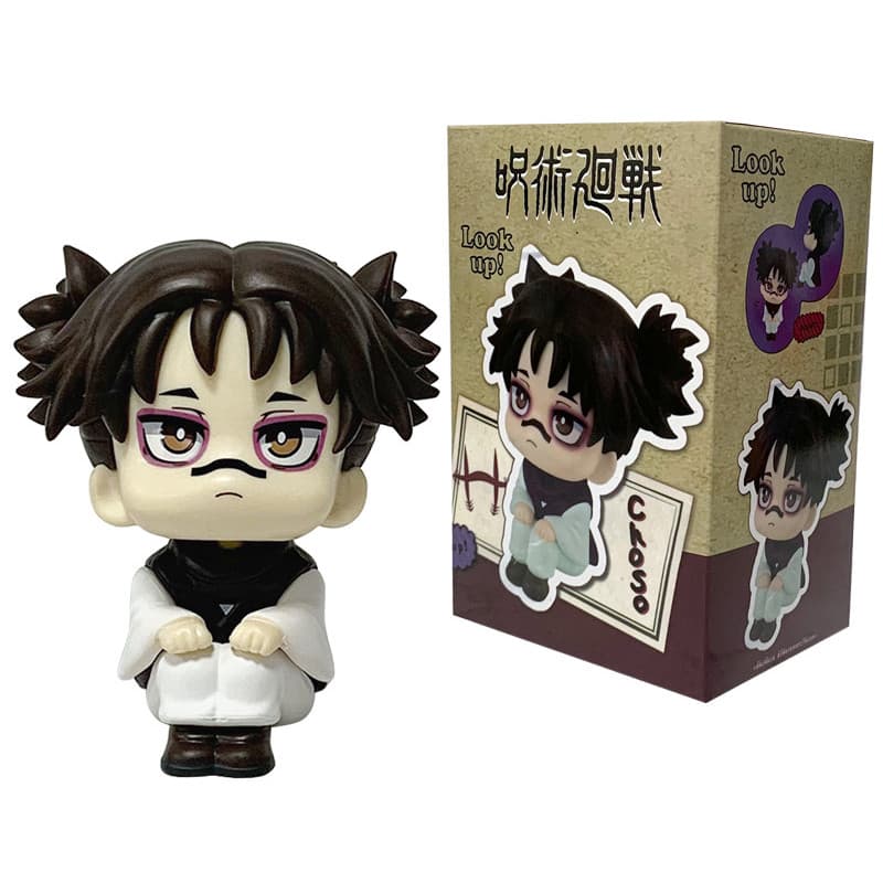 9.5cm Jujutsu Kaisen Anime Figura Choso Q Versão Posição Sentada Desktop Coleção Decoração PVC Figuras De Ação Modelo Bo