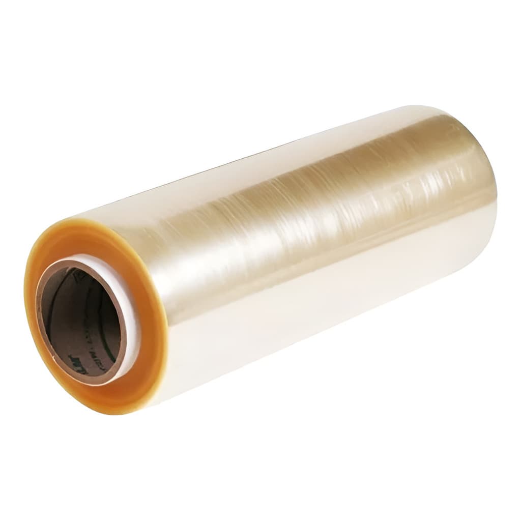Rolo Bobina Plastico De Filme Pvc 40cm X 500 M Esticável Transparente Para Embalar Alimentos e Doces