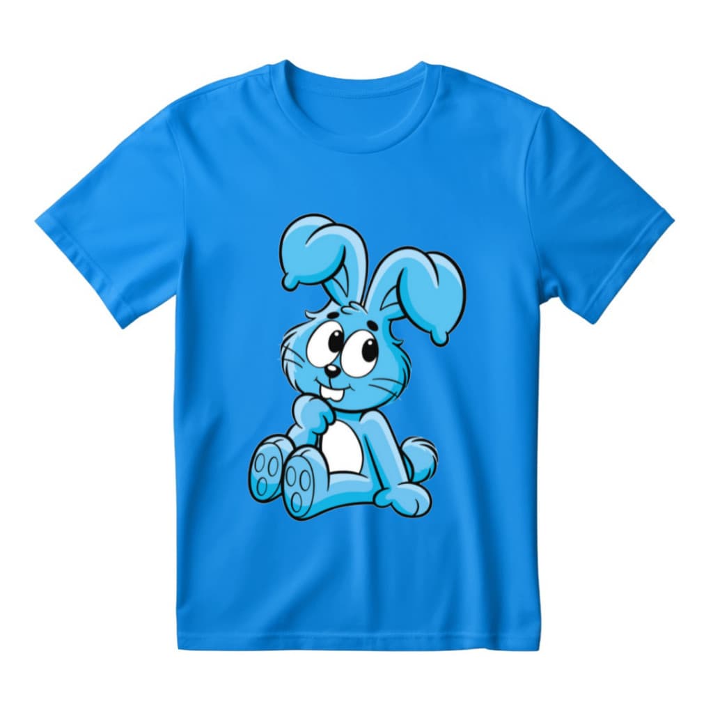 Camiseta Coelho Da Monica Infantil  100% Algodão