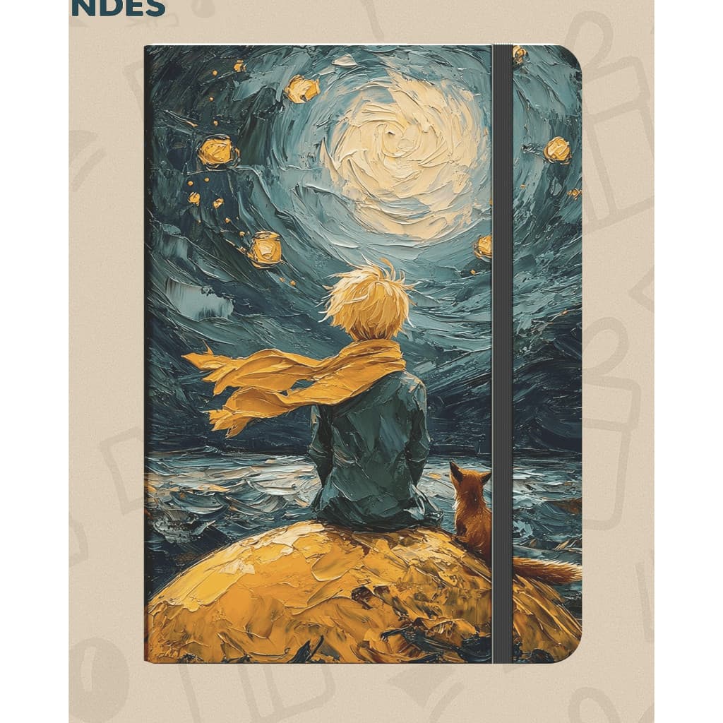 Caderno Moleskine O Pequeno Príncipe | Capa Dura 160 Pág Anotações Bullet Journal Diário- 21x14