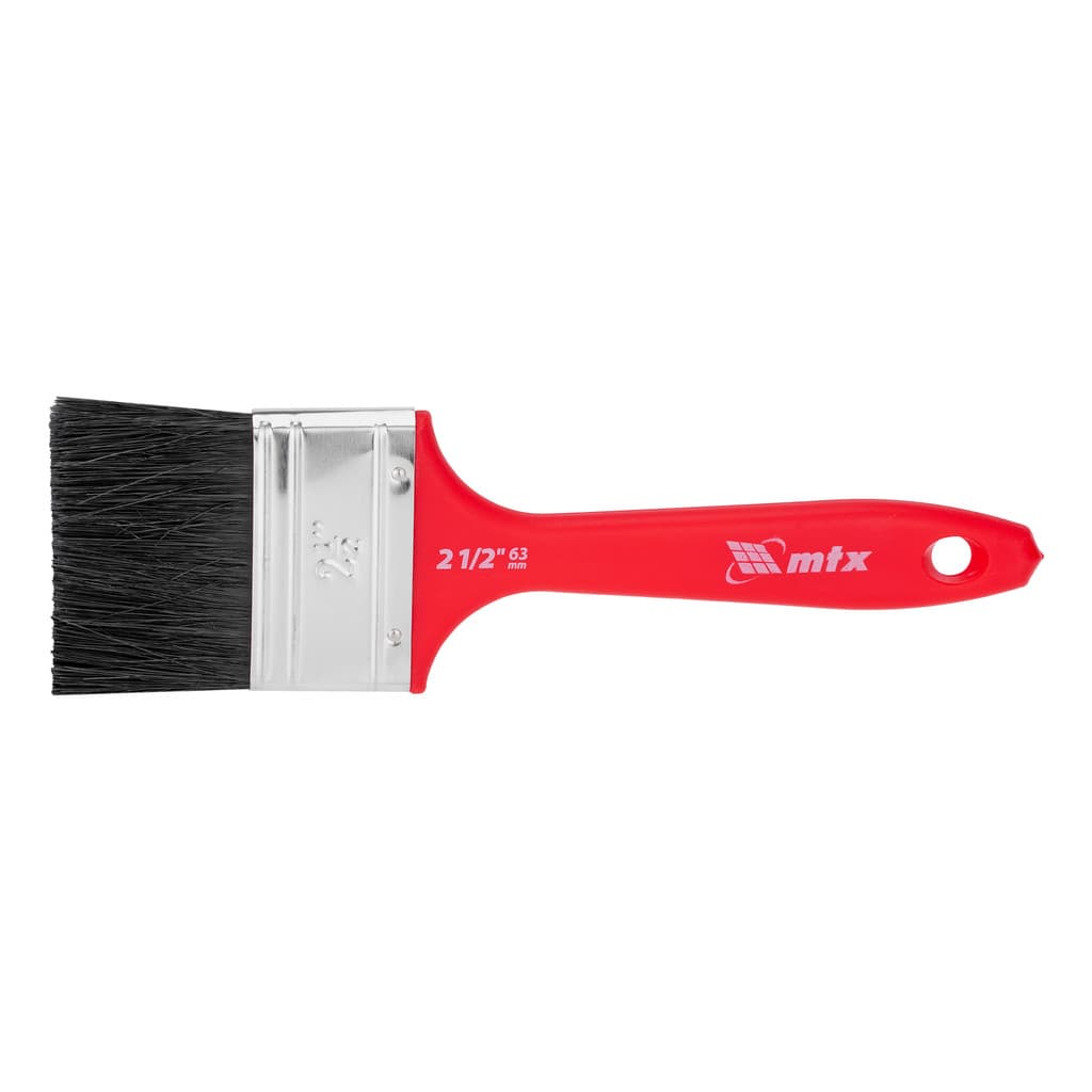 PINCEL 2 1/2 TINTAS ESMALTE E OLEO CERDAS PRETAS 1 PC MTX