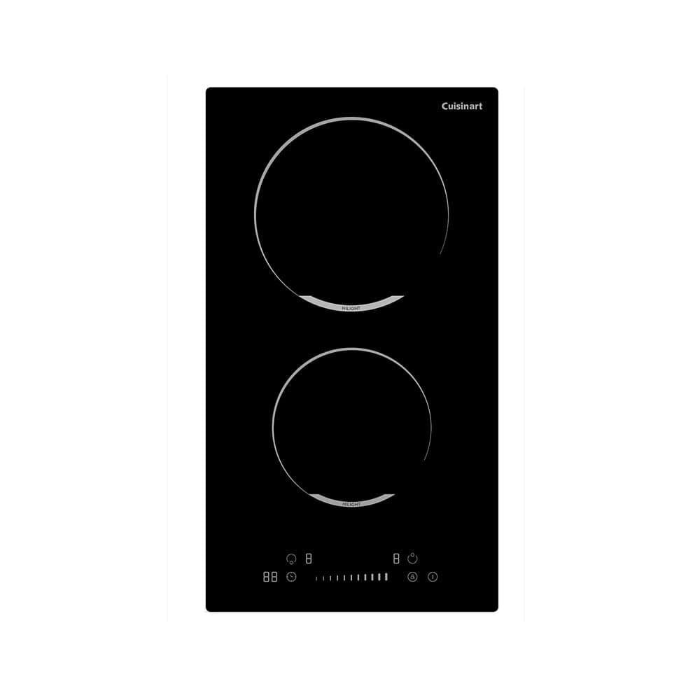 Dominó Elétrico 2 Zonas 38cm 220V Cuisinart Arkton Preto