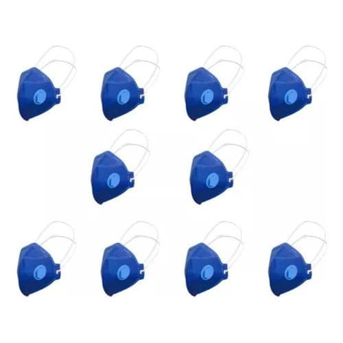20 Máscaras Pff2-s Com Válvula - Máxima Proteção E Conforto