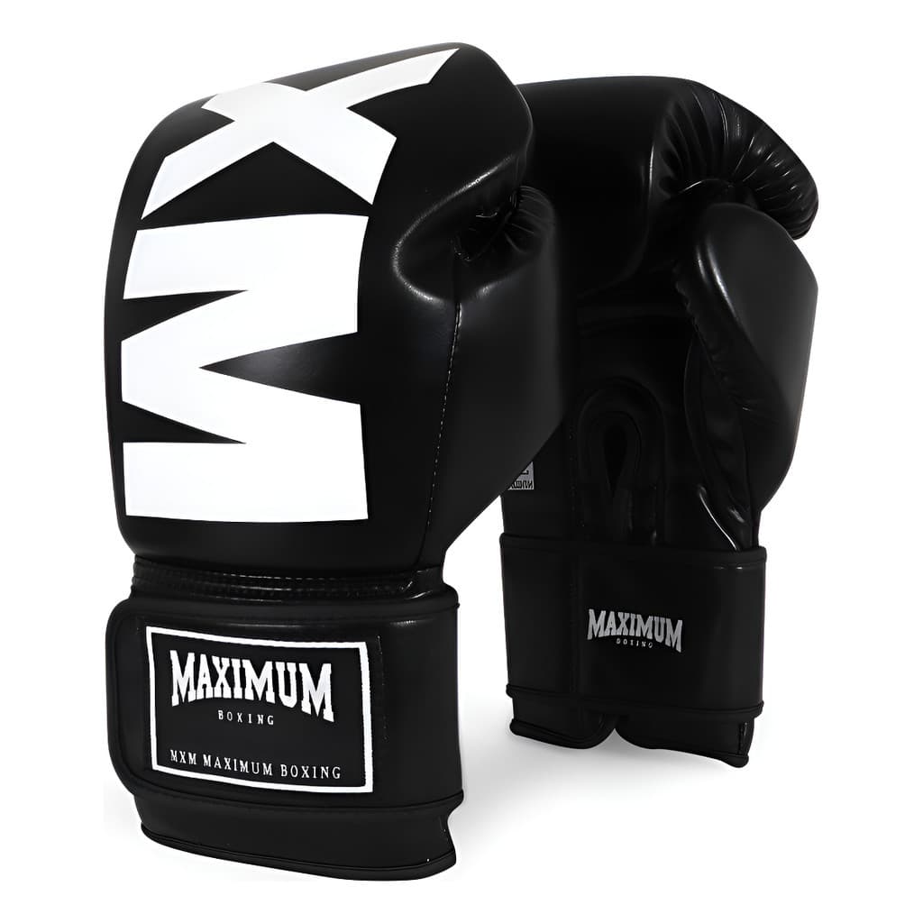 Luva De Boxe E Muay Thai Mxm - Maximum 12oz Preta, Branca, Vermelha, Azul
