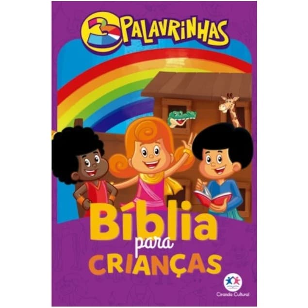 Livro Bíblia 3 Palavrinhas - Bíblia para Crianças