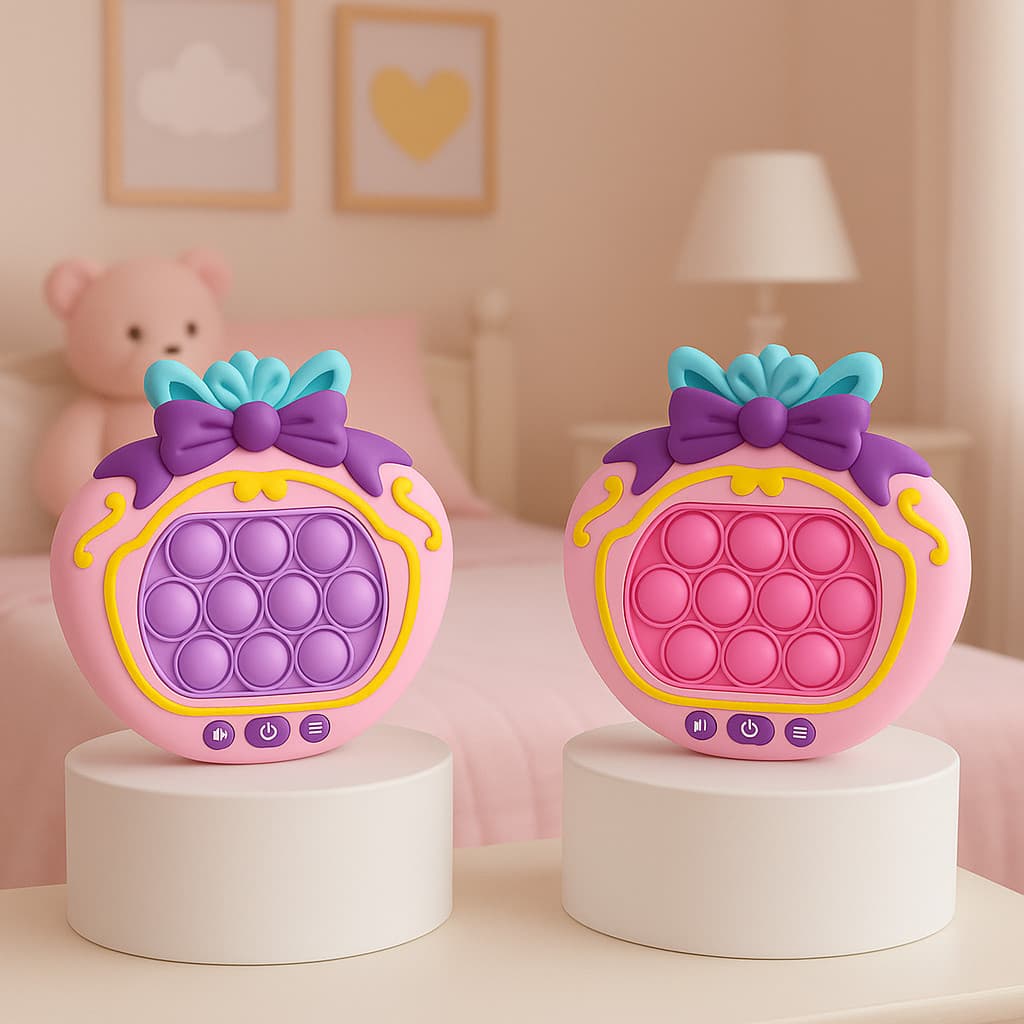 Pop It Jogo Eletrônico Brinquedo Sensorial Educativo Interativo Antstress Crianças Todas as Idades