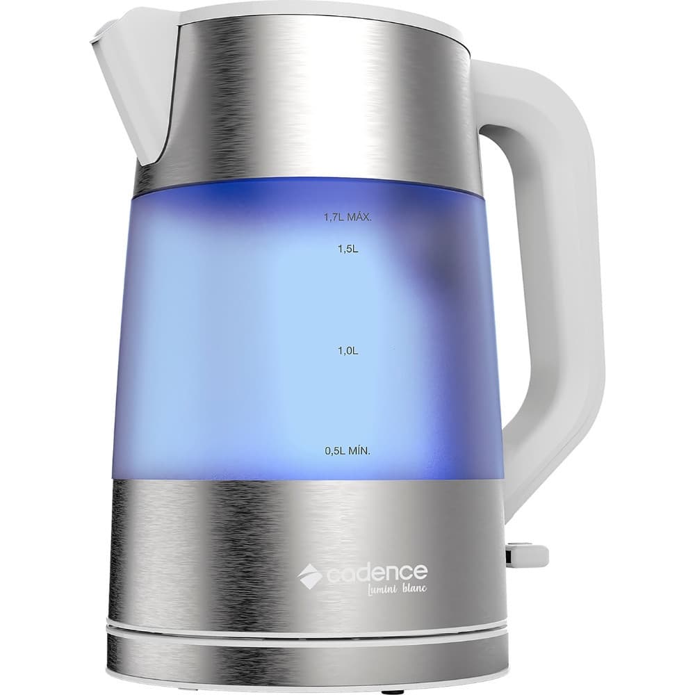 Chaleira Elétrica Cadence Lumini Blanc 1,7L
