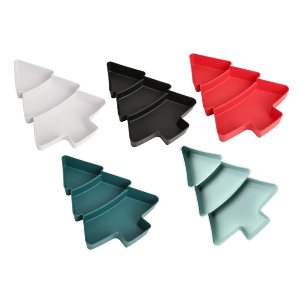 Bandejas De Lanches De Plástico Para Árvores De Natal