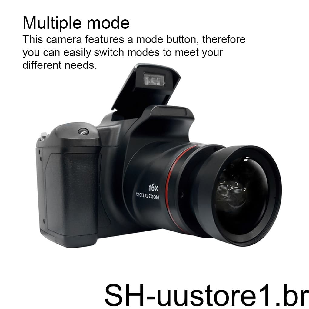 1/2/3 Câmera Com Display Digital Câmeras Filmadoras Portáteis Fotografia Fotográfica