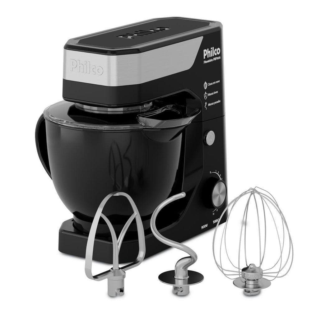 Batedeira Planetária Philco Concept 5L 900W Turbo PBP90A - 220V